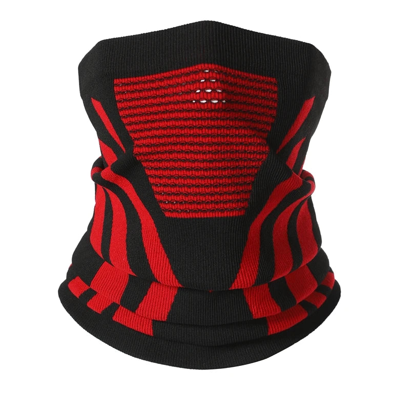 New Face Bandana Mask Cover Neck Warmer Bicycle Cycling Scarf Hiking Breathable Mask Winter Outdoor Windproof Thickened Mask Bib VibeFlex Sports