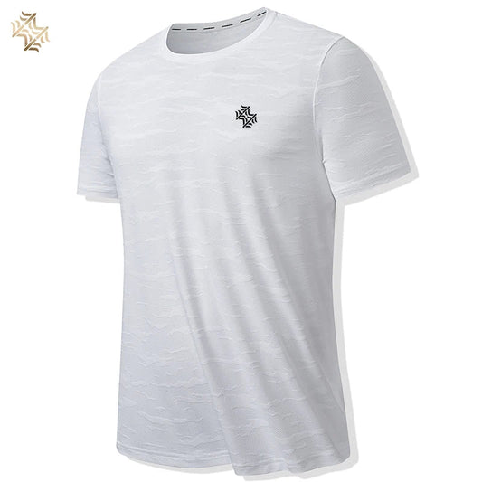 SBWL High quality man Outdoor hiking mountaineering Tees running weight loss fitness sports quick drying T-shirt Breathable Tops VibeFlex Sports