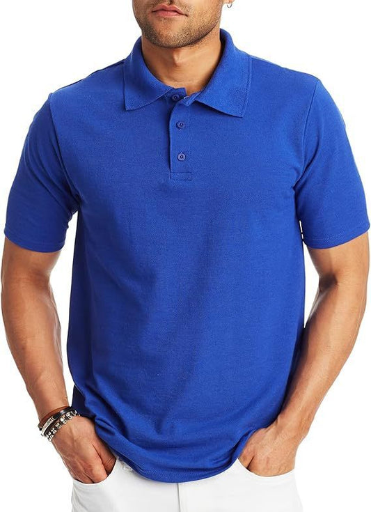 Loose And Simple Men's Short-sleeved Polo Shirt VibeFlex Sports