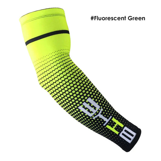 Outdoor Cycling Sleeves UV Sun Protection Sleeves Sports Running Fishing Cooling Arm Sleeves for Men Summer Bicycle Cuff Cover VibeFlex Sports