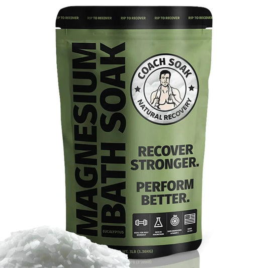 Coach Soak Magnesium Bath Soak - Eucalyptus Tea Tree Angles90®