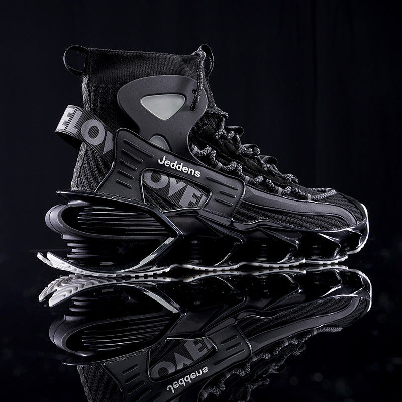 High-top Thick-soled Increase Men's Trendy Basketball Sneakers VibeFlex Sports