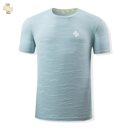 SBWL High quality man Outdoor hiking mountaineering Tees running weight loss fitness sports quick drying T-shirt Breathable Tops VibeFlex Sports