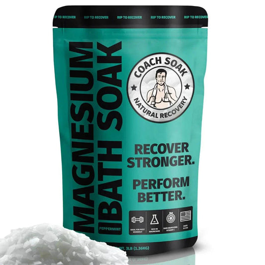 Coach Soak Magnesium Bath Soak - Cooling Peppermint Angles90®