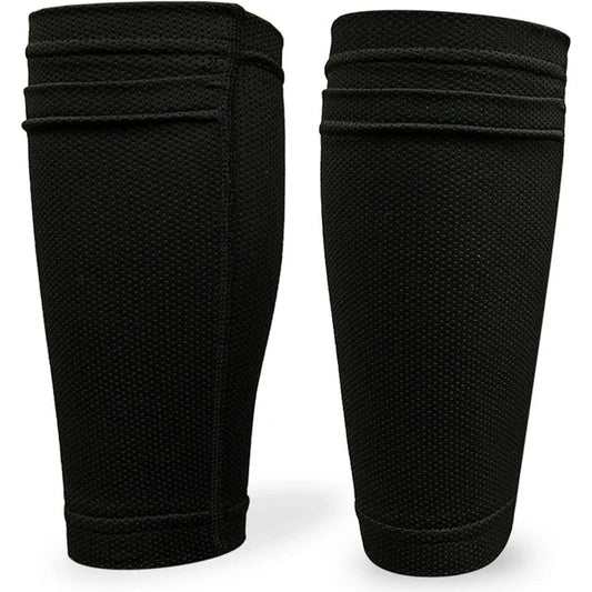 Shin Guards Soccer Football Canilleras Support Sock Nylon Leg Sleeves Shin Protector With Pocket Soccer Gear щитки футбольные 🌴