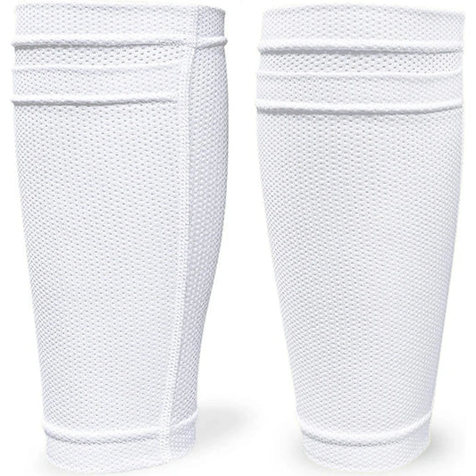 Shin Guards Soccer Football Canilleras Support Sock Nylon Leg Sleeves Shin Protector With Pocket Soccer Gear щитки футбольные 🌴