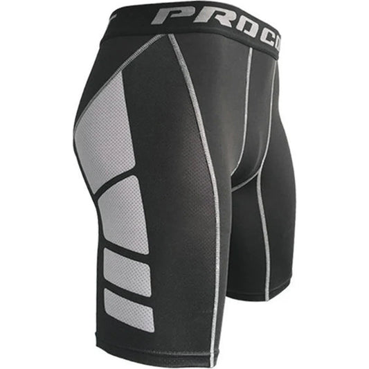 Men Compression Gym Shorts Quick Dry Fitness Sport Tight Gym Running Shorts Workout Fitness Jogger Leggings Men Athletic Tight 🌴 VibeFlex Sports