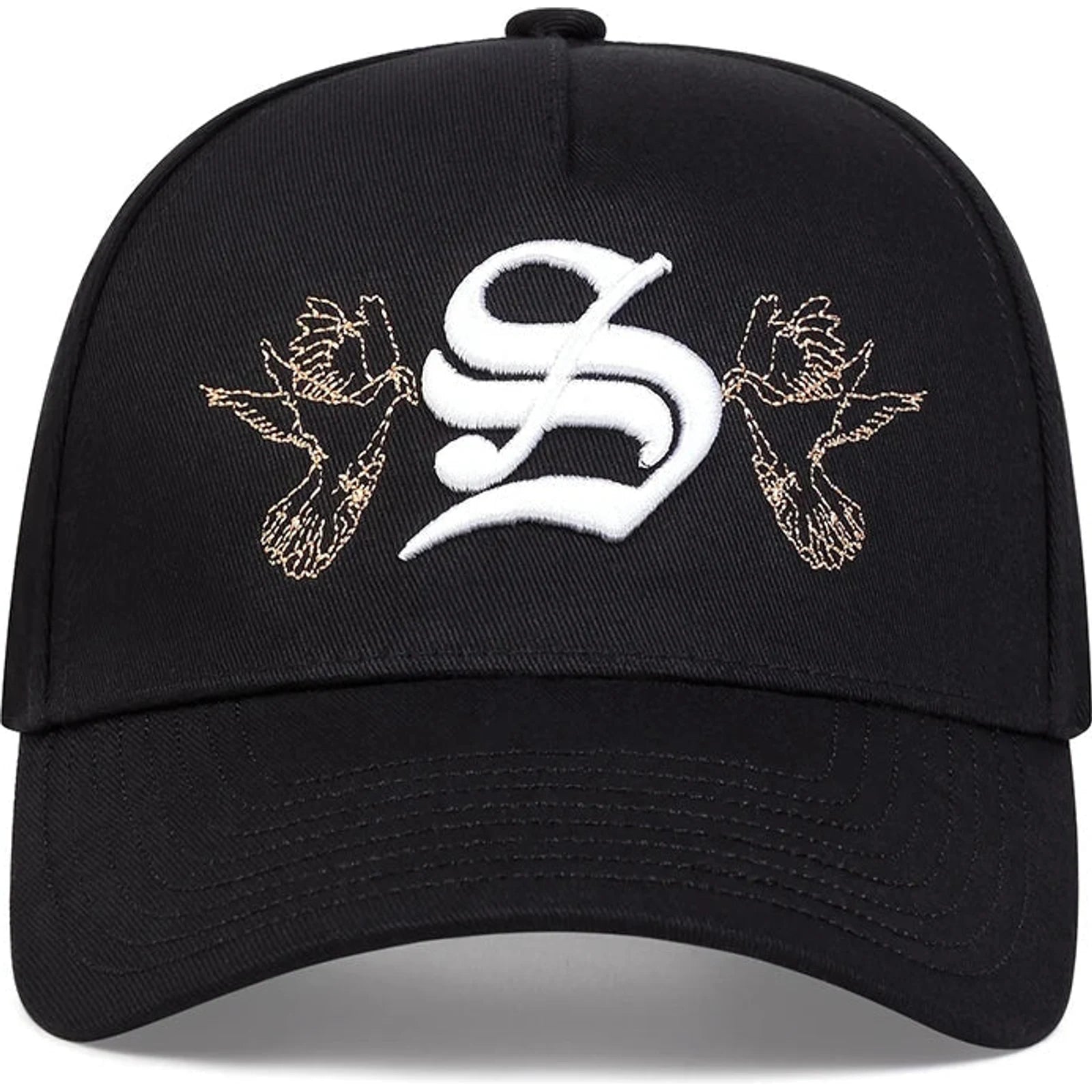 Fashion S Letter Embroidery Baseball Cap Cotton Snapback Hat Unisex Hip Hop Trucker Caps Men Women Outdoor Sun Hats Gorras 🌴 VibeFlex Sports