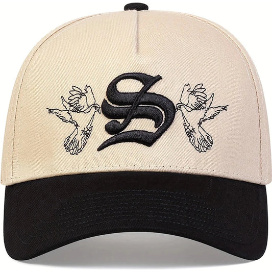 Fashion S Letter Embroidery Baseball Cap Cotton Snapback Hat Unisex Hip Hop Trucker Caps Men Women Outdoor Sun Hats Gorras 🌴