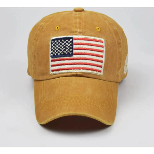 Women Baseball Cap Summer Denim Hats Men Spring Usa Letter Flag Embroidery Baseball Hats Cotton Outdoor Vintage Visor Casual Cap 🌴
