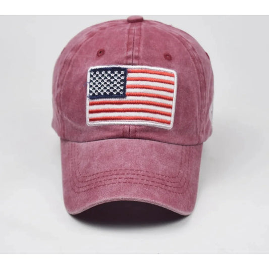 Women Baseball Cap Summer Denim Hats Men Spring Usa Letter Flag Embroidery Baseball Hats Cotton Outdoor Vintage Visor Casual Cap 🌴