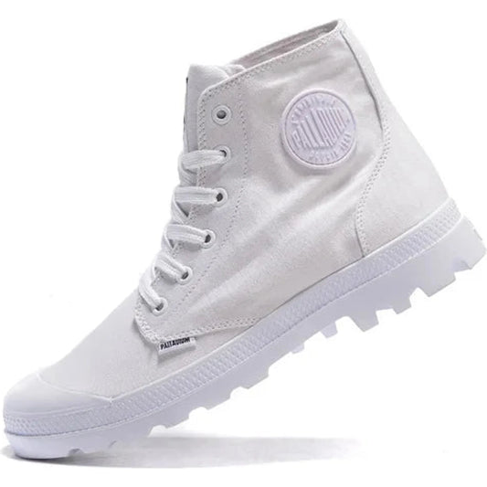 Palladium Fashion Retro Top Quality Canvas Lace-up Pampa Oxford Sneakers Flats Men Women Boots Casual Shoes Plus Size 35-45 🌴