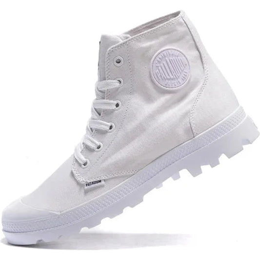 Palladium Fashion Retro Top Quality Canvas Lace-up Pampa Oxford Sneakers Flats Men Women Boots Casual Shoes Plus Size 35-45 🌴