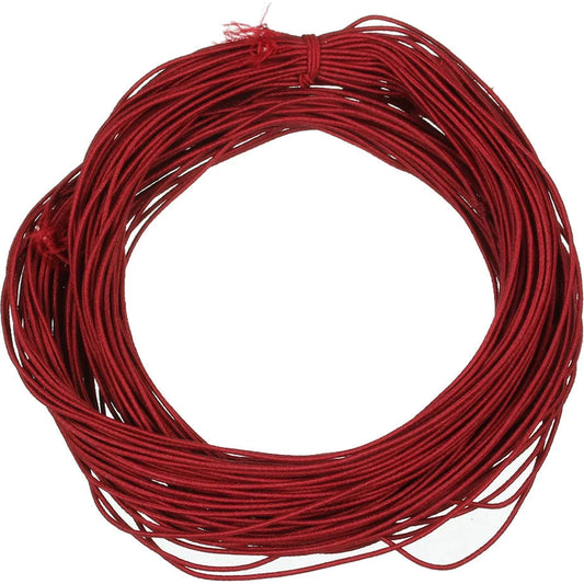 25 Yards/lot 1mm Round Elastics Bungee Shock Cord Elastic Rope Rubber Band Strap String Cordon Shoelaces Sewing Accessories 🌴