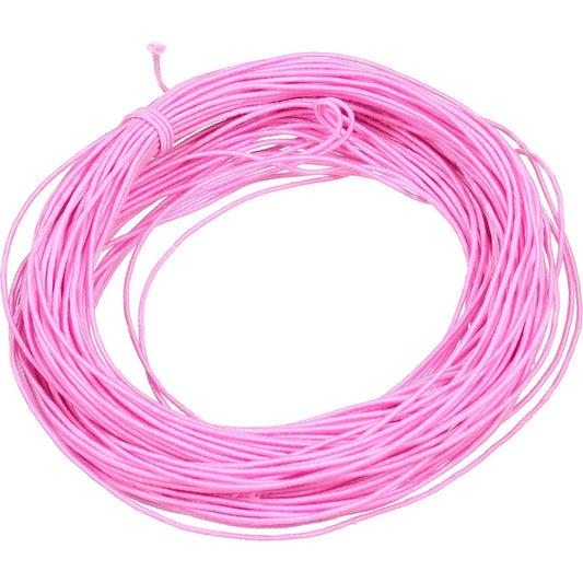 25 Yards/lot 1mm Round Elastics Bungee Shock Cord Elastic Rope Rubber Band Strap String Cordon Shoelaces Sewing Accessories 🌴
