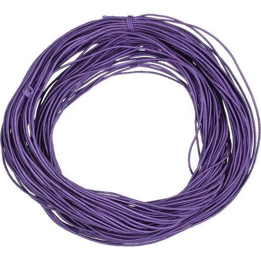 25 Yards/lot 1mm Round Elastics Bungee Shock Cord Elastic Rope Rubber Band Strap String Cordon Shoelaces Sewing Accessories 🌴