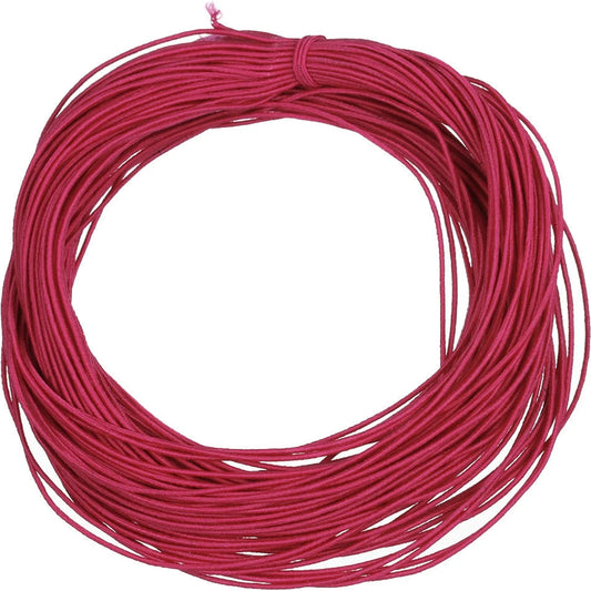 25 Yards/lot 1mm Round Elastics Bungee Shock Cord Elastic Rope Rubber Band Strap String Cordon Shoelaces Sewing Accessories 🌴