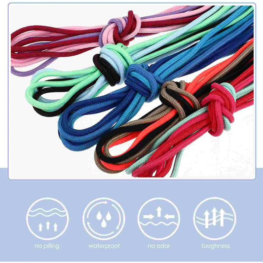 30 Pcs Running Shoes For Women Sports Shoelaces Sneaker Thin Noodles Girl Child 🌴