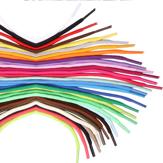 30 Pcs Running Shoes For Women Sports Shoelaces Sneaker Thin Noodles Girl Child 🌴