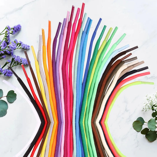 30 Pcs Running Shoes For Women Sports Shoelaces Sneaker Thin Noodles Girl Child 🌴