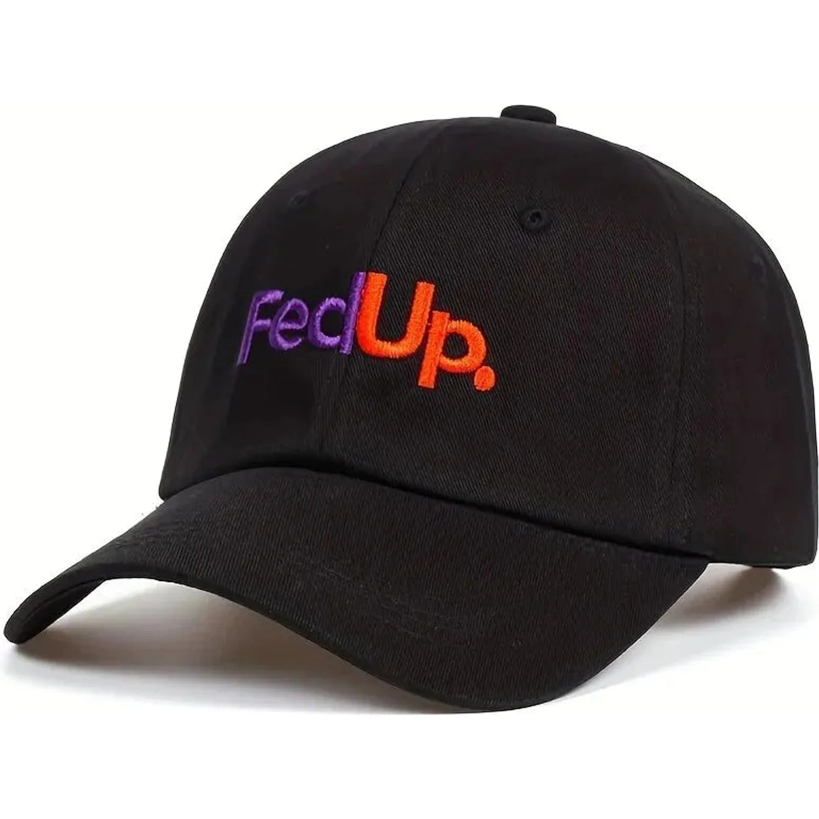 Unisex Fedup Letter Embroidery Baseball Caps Spring And Autumn Outdoor Adjustable Casual Hats Sunscreen Hat 🌴 VibeFlex Sports