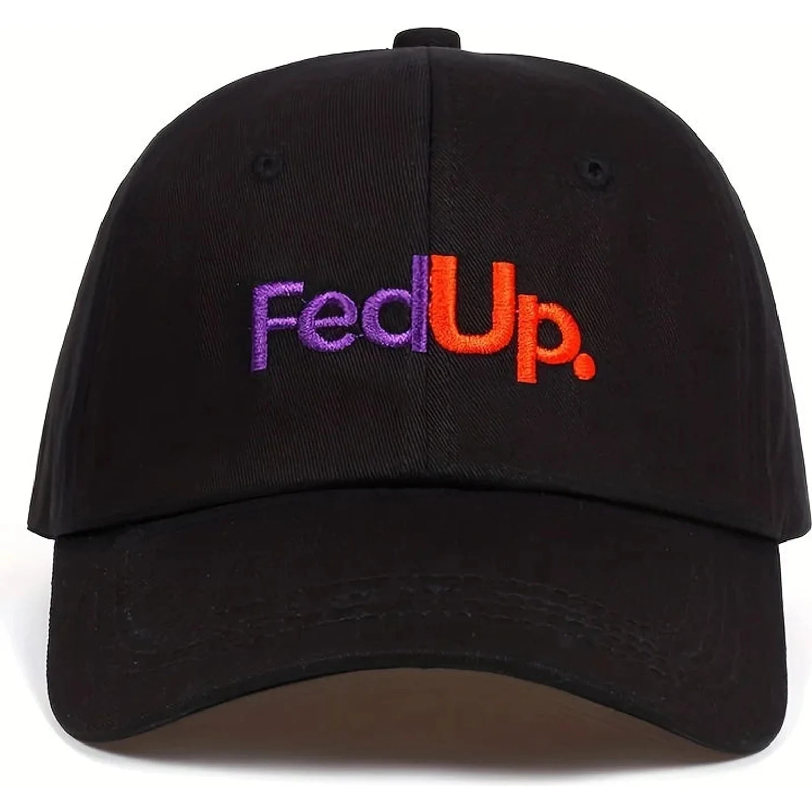 Unisex Fedup Letter Embroidery Baseball Caps Spring And Autumn Outdoor Adjustable Casual Hats Sunscreen Hat 🌴 VibeFlex Sports