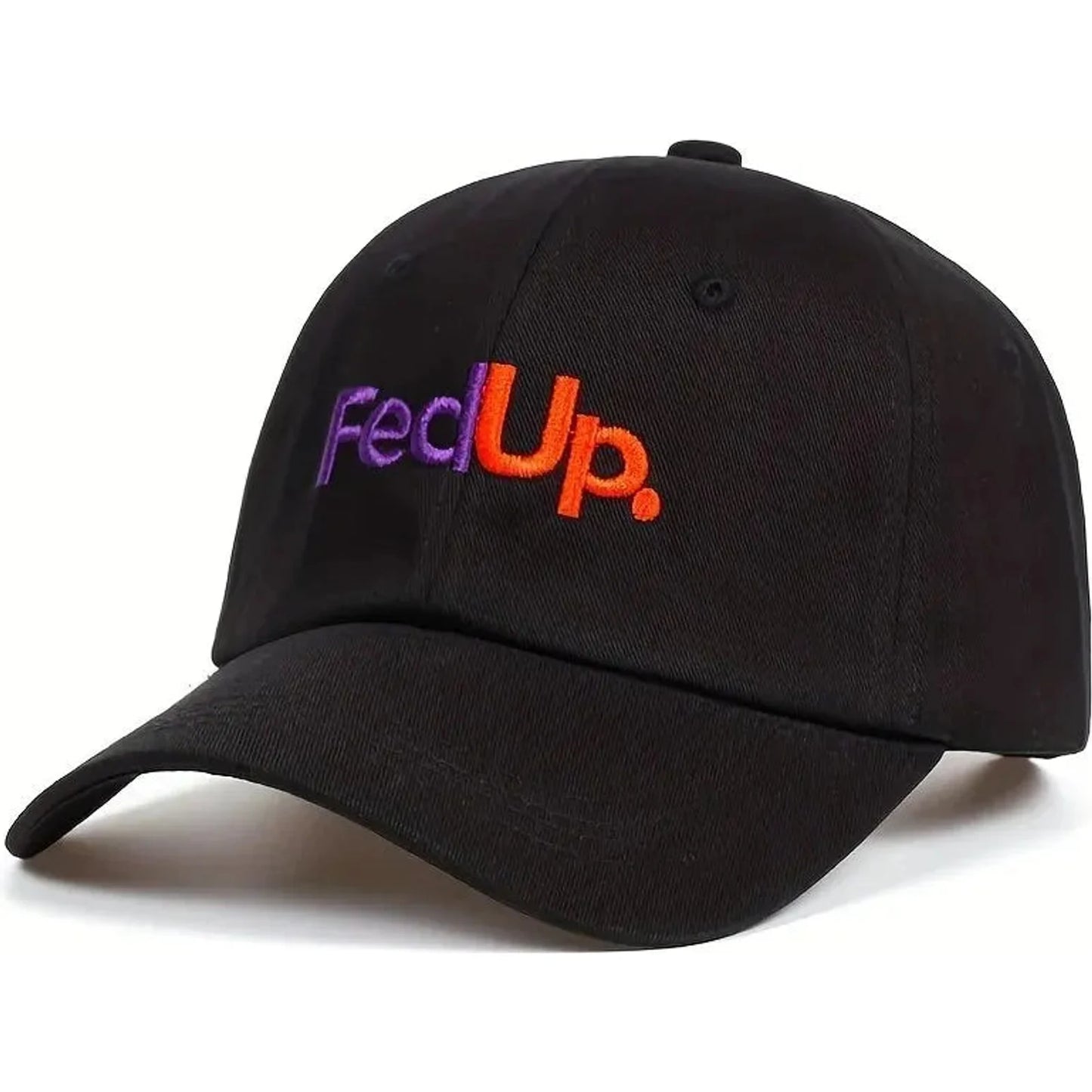 Unisex Fedup Letter Embroidery Baseball Caps Spring And Autumn Outdoor Adjustable Casual Hats Sunscreen Hat 🌴