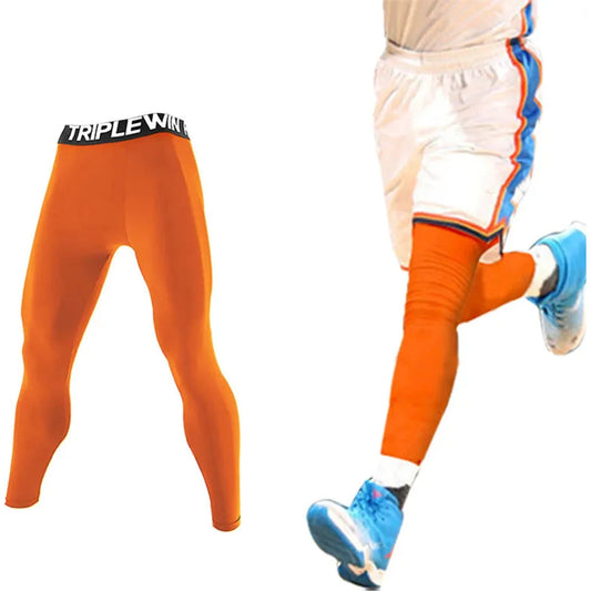 Summer Spring Autumn Men Running Tights Gym Pants Male Basketball Football Soccer Fitness Exercise Sport Long Legging H61 🌴