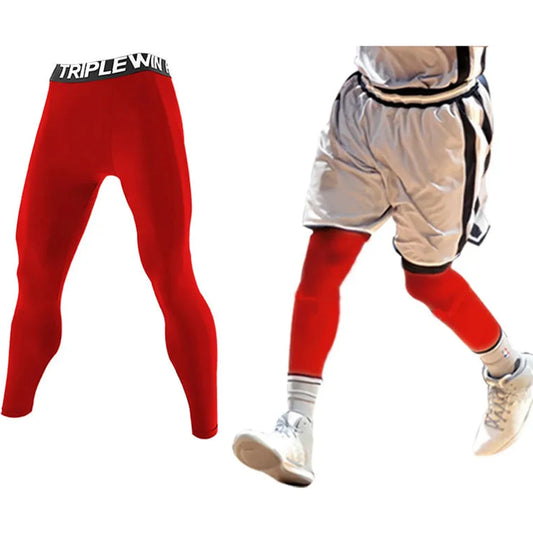 Summer Spring Autumn Men Running Tights Gym Pants Male Basketball Football Soccer Fitness Exercise Sport Long Legging H61 🌴