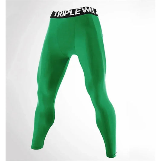 Summer Spring Autumn Men Running Tights Gym Pants Male Basketball Football Soccer Fitness Exercise Sport Long Legging H61 🌴
