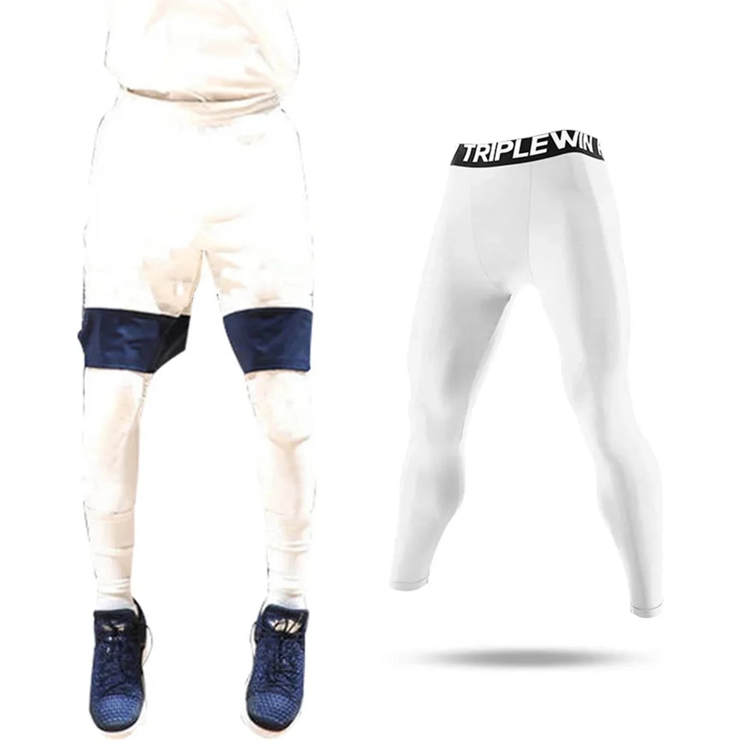 Summer Spring Autumn Men Running Tights Gym Pants Male Basketball Football Soccer Fitness Exercise Sport Long Legging H61 🌴