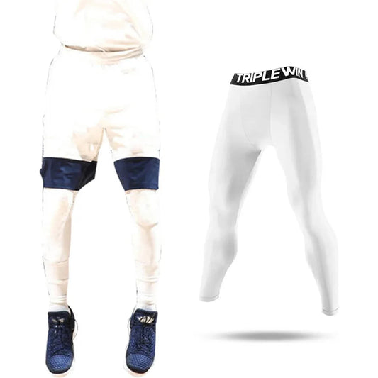 Summer Spring Autumn Men Running Tights Gym Pants Male Basketball Football Soccer Fitness Exercise Sport Long Legging H61 🌴