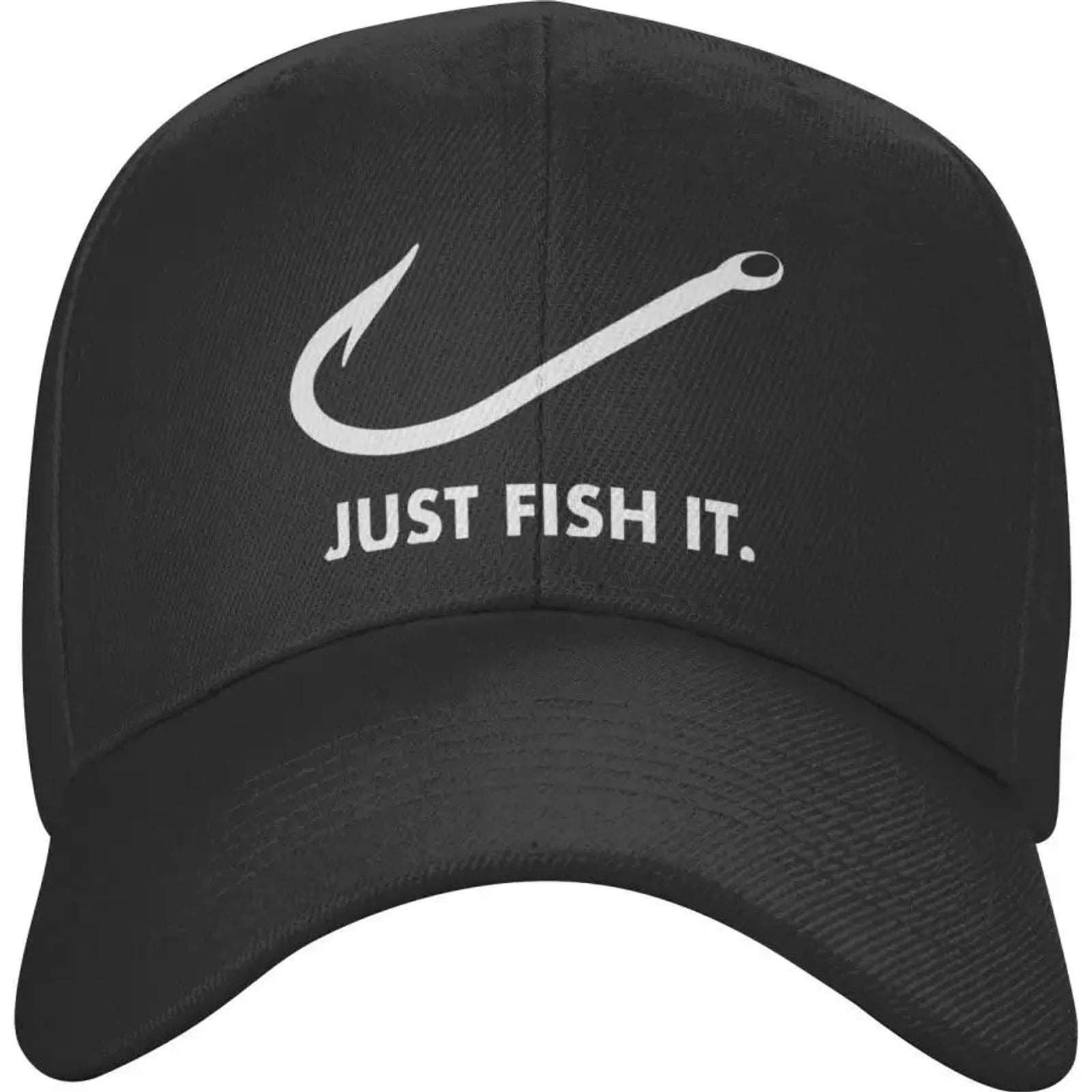 Classic Just Fish It Baseball Cap Breathable Fisherman Hat 🌴 VibeFlex Sports