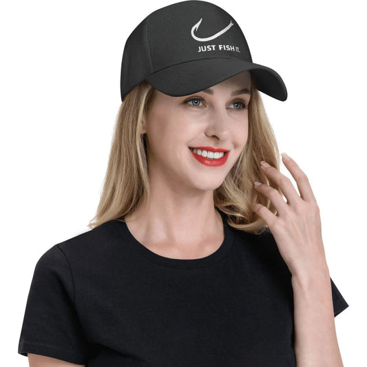 Classic Just Fish It Baseball Cap Breathable Fisherman Hat 🌴 VibeFlex Sports