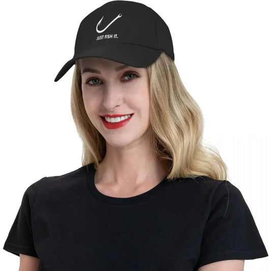 Classic Just Fish It Baseball Cap Breathable Fisherman Hat 🌴 VibeFlex Sports