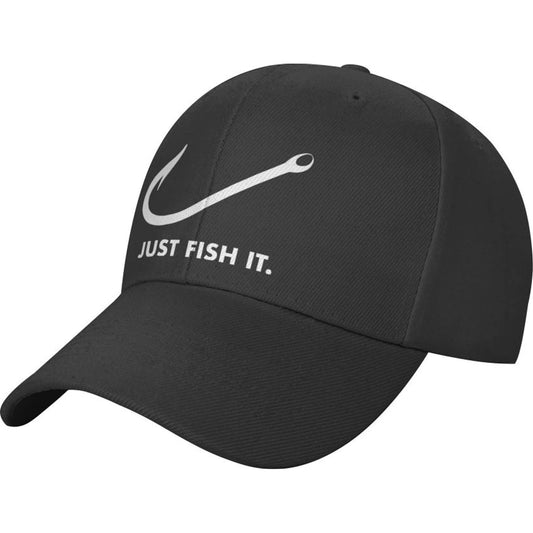 Classic Just Fish It Baseball Cap Breathable Fisherman Hat 🌴 VibeFlex Sports