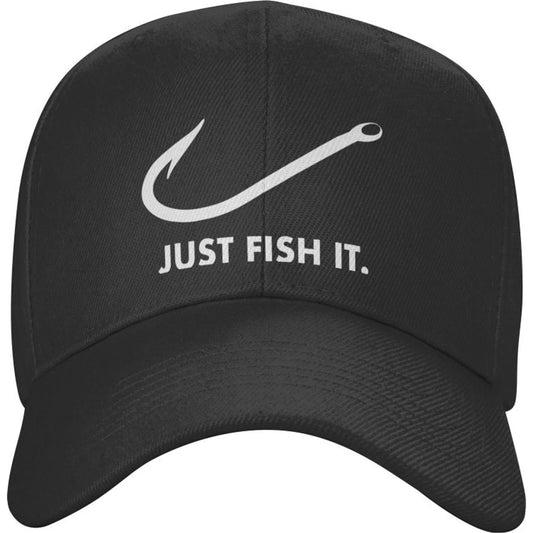 Classic Just Fish It Baseball Cap Breathable Fisherman Hat 🌴 VibeFlex Sports