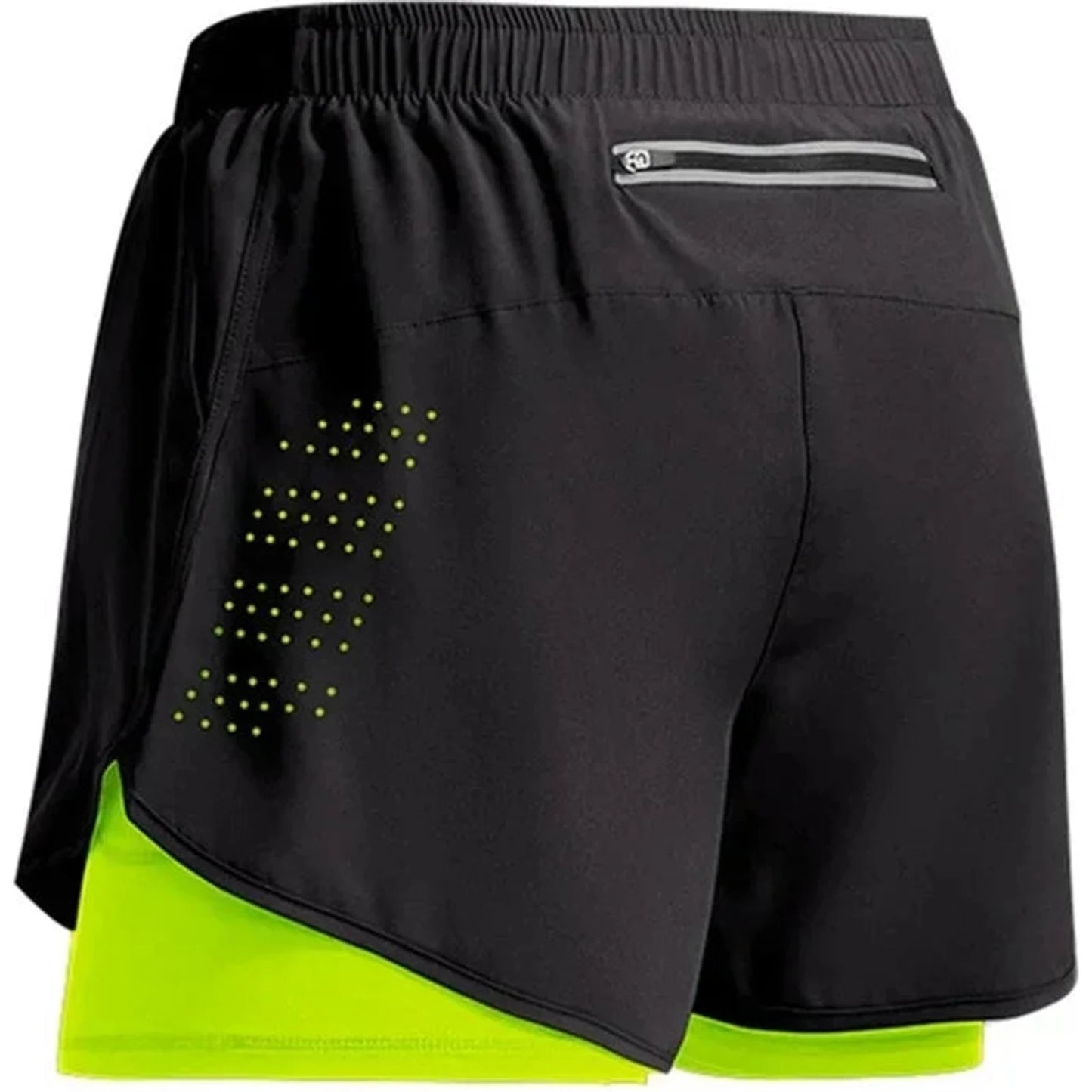 Men's Fitness Training Shorts Summer 2 In 1 Quick Dry 🌴