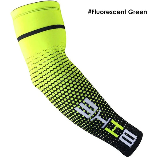 Outdoor Cycling Sleeves Uv Sun Protection Sleeves Sports Running Fishing Cooling Arm Sleeves For Men Summer Bicycle Cuff Cover 🌴