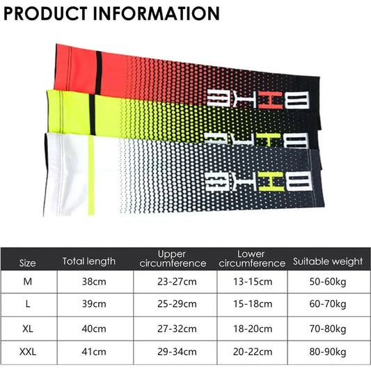 Outdoor Cycling Sleeves Uv Sun Protection Sleeves Sports Running Fishing Cooling Arm Sleeves For Men Summer Bicycle Cuff Cover 🌴 VibeFlex Sports