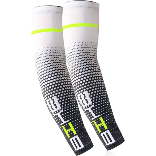Outdoor Cycling Sleeves Uv Sun Protection Sleeves Sports Running Fishing Cooling Arm Sleeves For Men Summer Bicycle Cuff Cover 🌴