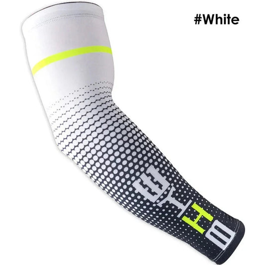 Outdoor Cycling Sleeves Uv Sun Protection Sleeves Sports Running Fishing Cooling Arm Sleeves For Men Summer Bicycle Cuff Cover 🌴