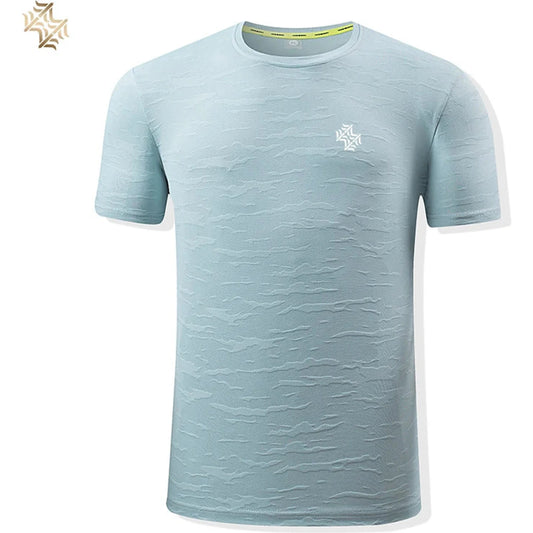 Sbwl High Quality Man Outdoor Hiking Mountaineering Tees Running Weight Loss Fitness Sports Quick Drying T-shirt Breathable Tops 🌴 VibeFlex Sports