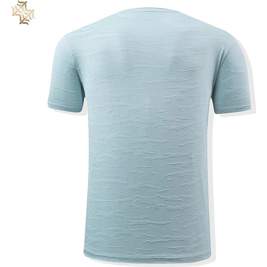 Sbwl High Quality Man Outdoor Hiking Mountaineering Tees Running Weight Loss Fitness Sports Quick Drying T-shirt Breathable Tops 🌴