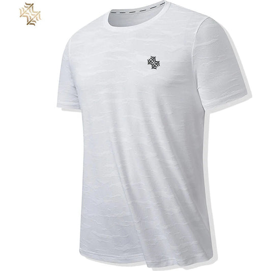 Sbwl High Quality Man Outdoor Hiking Mountaineering Tees Running Weight Loss Fitness Sports Quick Drying T-shirt Breathable Tops 🌴