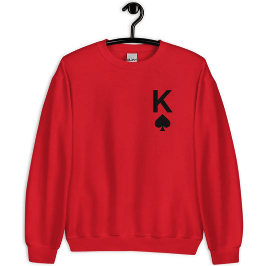 King Of Spades Athletic Sweatshirt 🌴 VibeFlex Sports