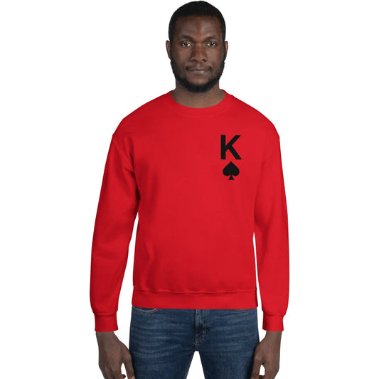 King Of Spades Athletic Sweatshirt 🌴 VibeFlex Sports