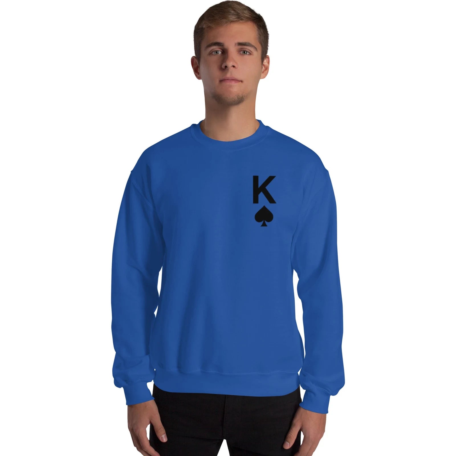 King Of Spades Athletic Sweatshirt 🌴 VibeFlex Sports
