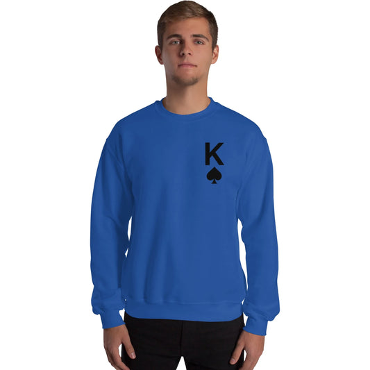 King Of Spades Athletic Sweatshirt 🌴 VibeFlex Sports