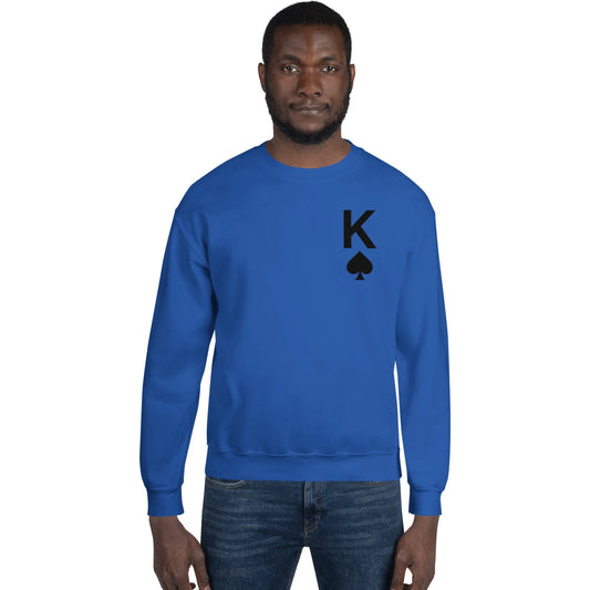 King Of Spades Athletic Sweatshirt 🌴 VibeFlex Sports